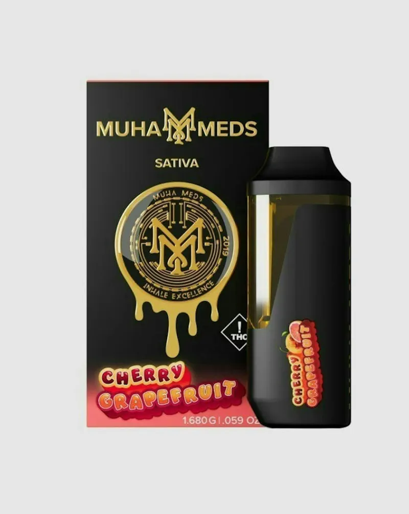 Muha Meds Cherry Grapefruit Disposable 1.68g