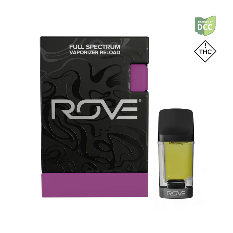 Rove Granddaddy Purp Melted Diamond Cart 1g cartridge