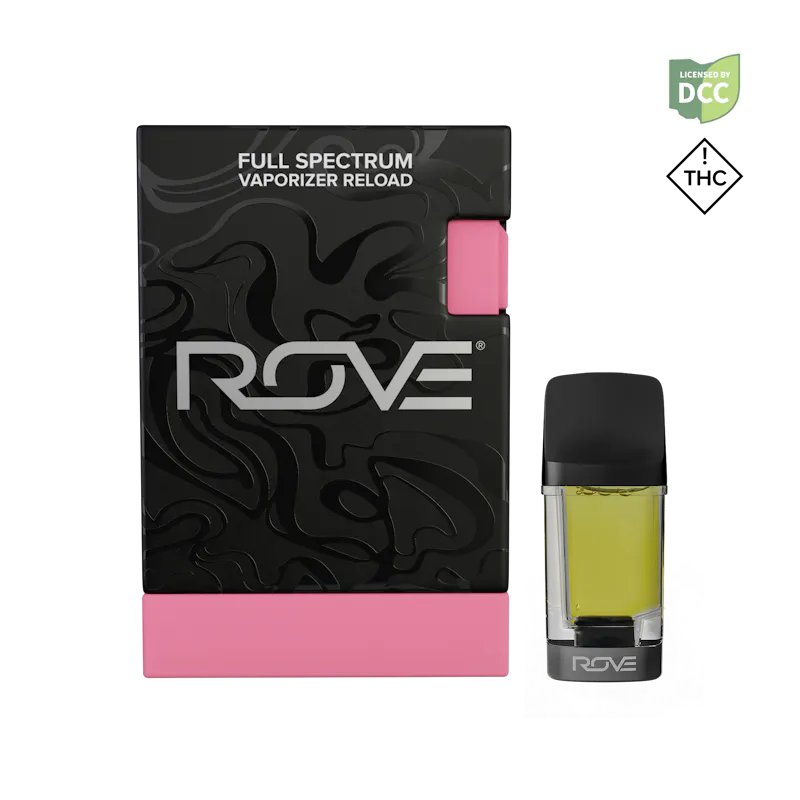 Rove Fruit Punch Melted Diamond Live Resin Cartridge 1.0g
