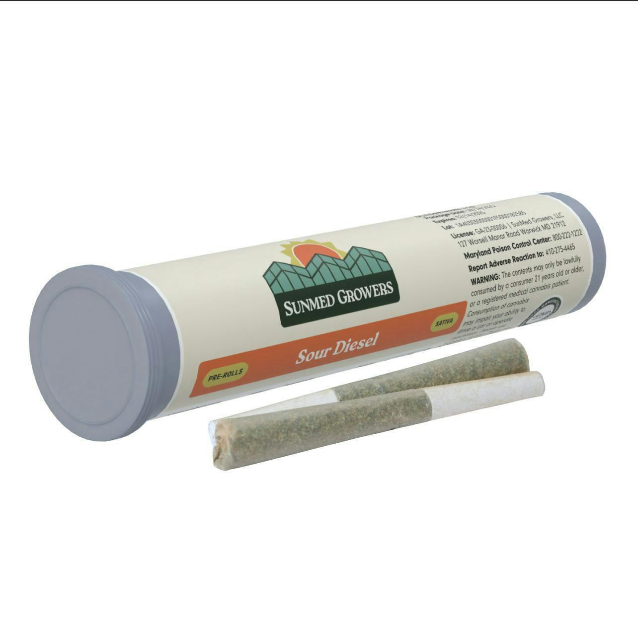 SunMed Growers - Sour Diesel Pre Roll 1.0g - 1