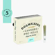 Dogwalkers Animal Face 5 Pack Mini Show Dogs Infused Pre Rolls 0.225g