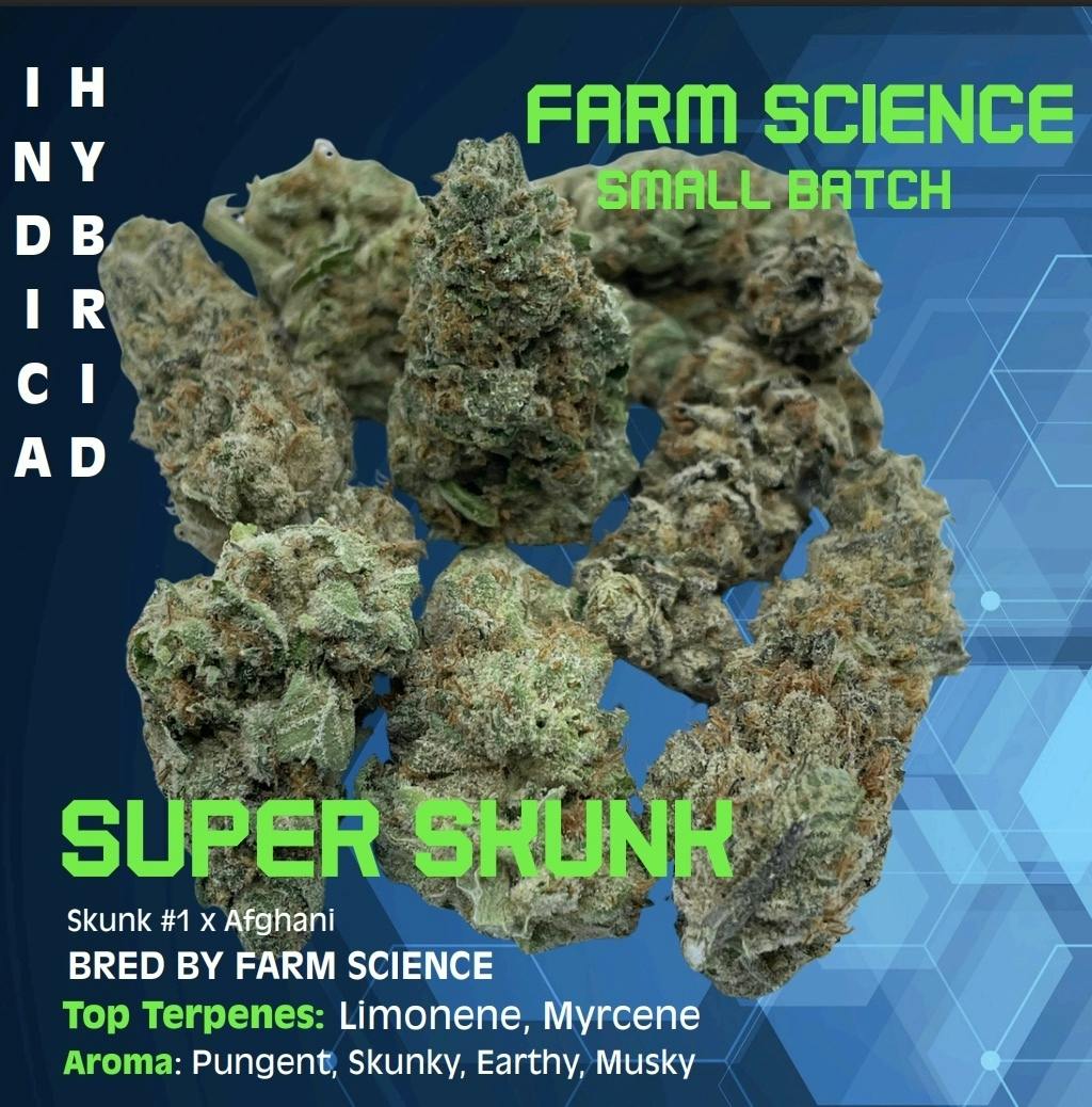 Farm Science - Farm Science | Super Skunk | Flower | 3.5g - 1
