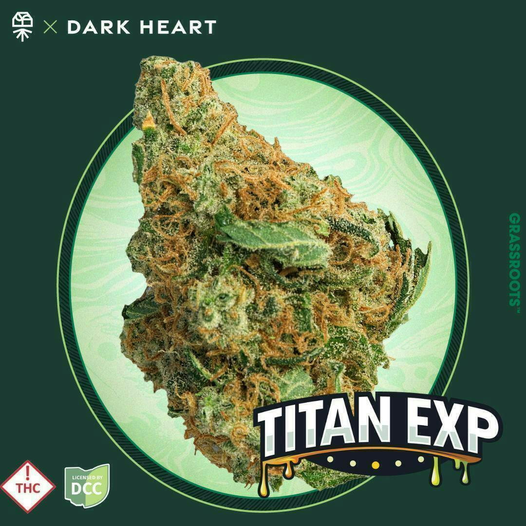 Grassroots - Titan Express Small Buds - Dark Heart Collection 2.83g - 1