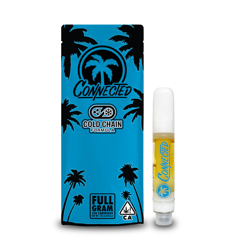 Connected Jack of Diamonds - Cold Chain 510 Cartridge - 1 Gram cartridge