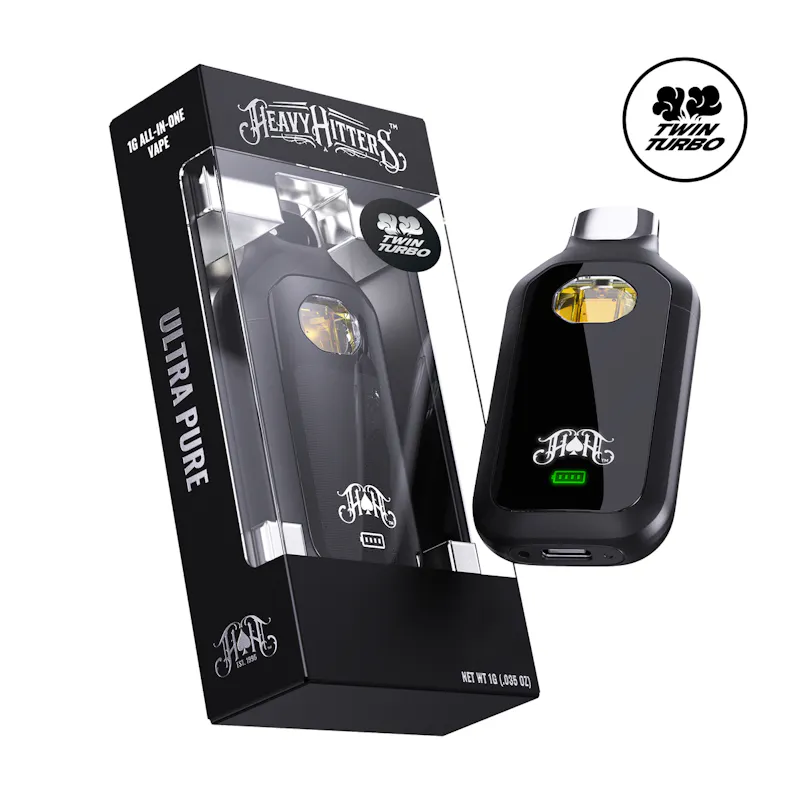 Heavy Hitters Strawberry Cough S - Ultra Extract High Potency Oil - 1G All-In-One Vape