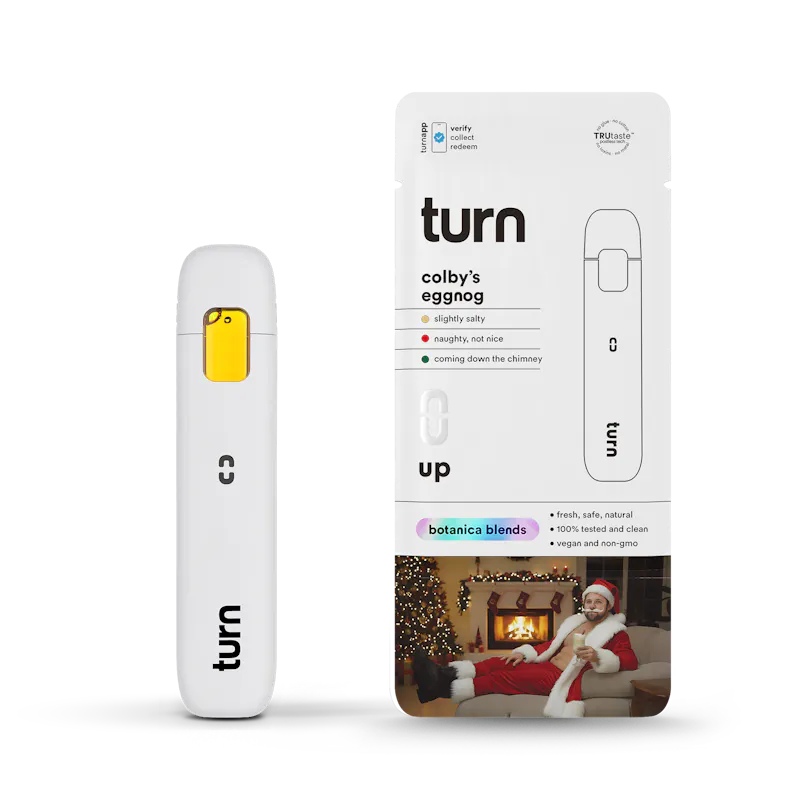 turn Colby's Eggnog Disposable 1g