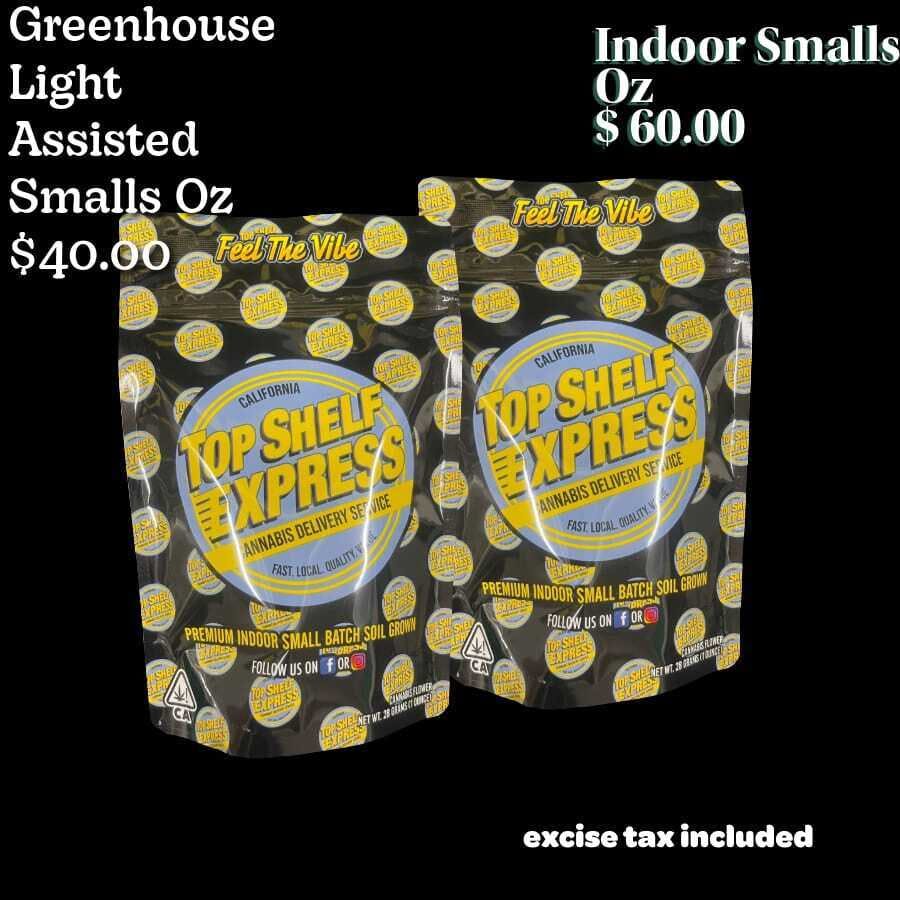 Top Shelf Express - Top Shelf OZ Specials $40 - 1