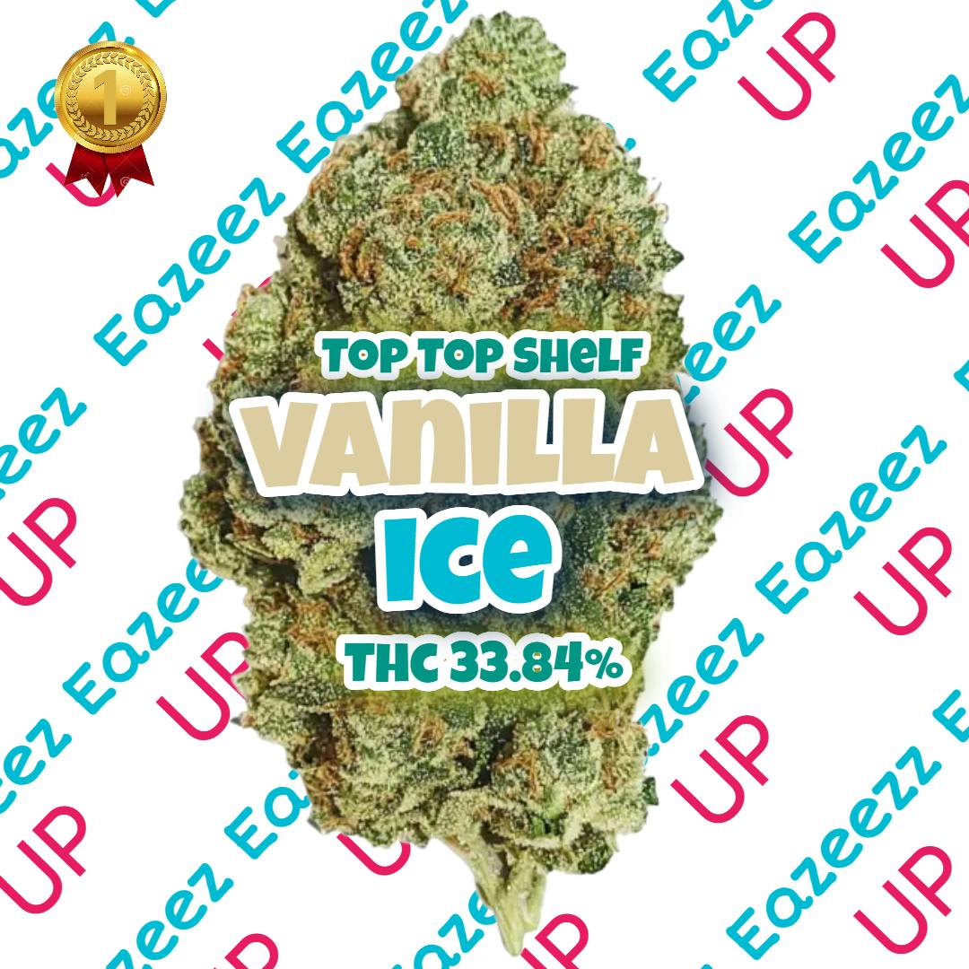 EAZEEZ UP - Vanilla Ice - TOP Topshelf - (3.5g-1/8oz) - Indica - 1