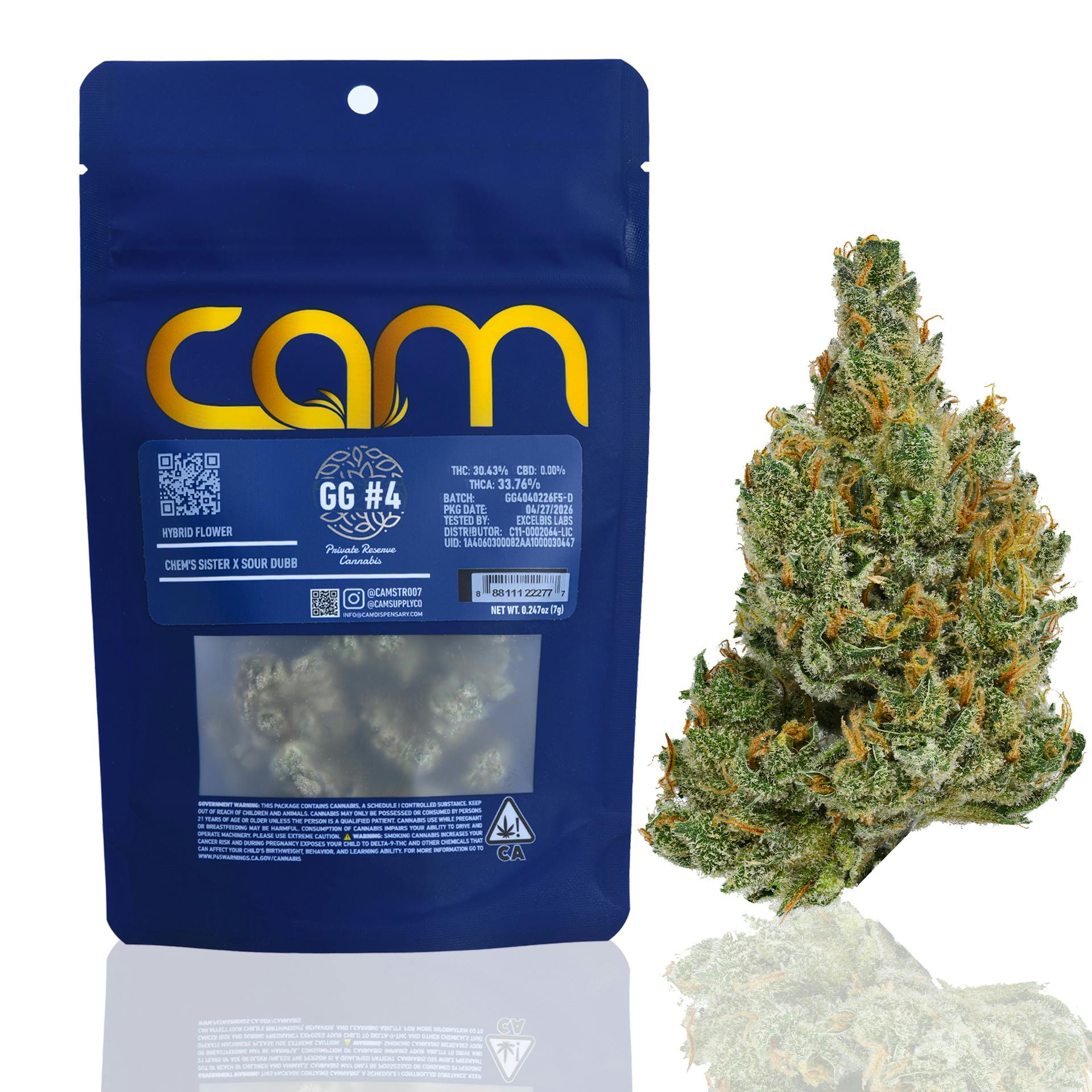 CAM | GG#4 | Big Buds | 7g