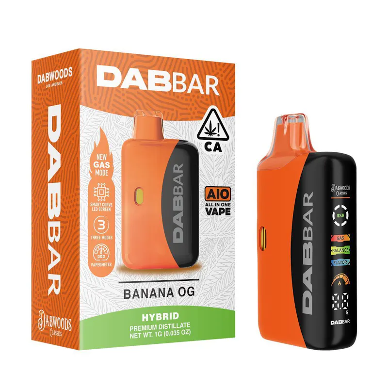 Dabwoods Banana OG Dab Bar Classics 3.0 1g