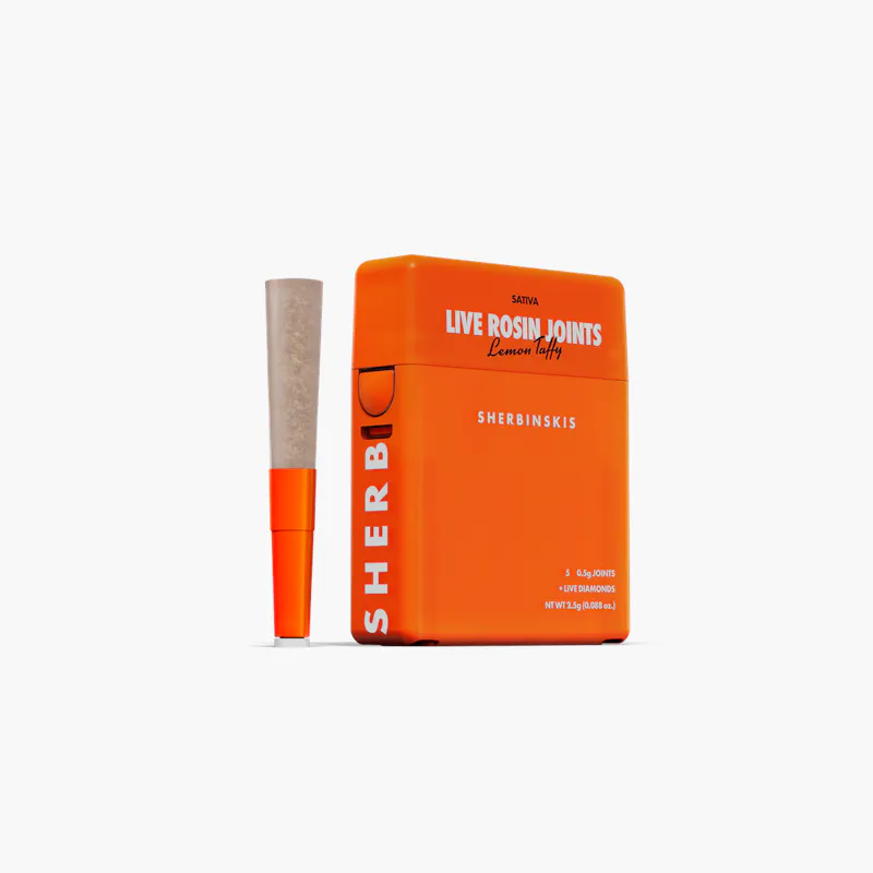 Sherbinskis | Lemon Taffy x Strawberry Mochi Rosin Infused Minis | 5pk