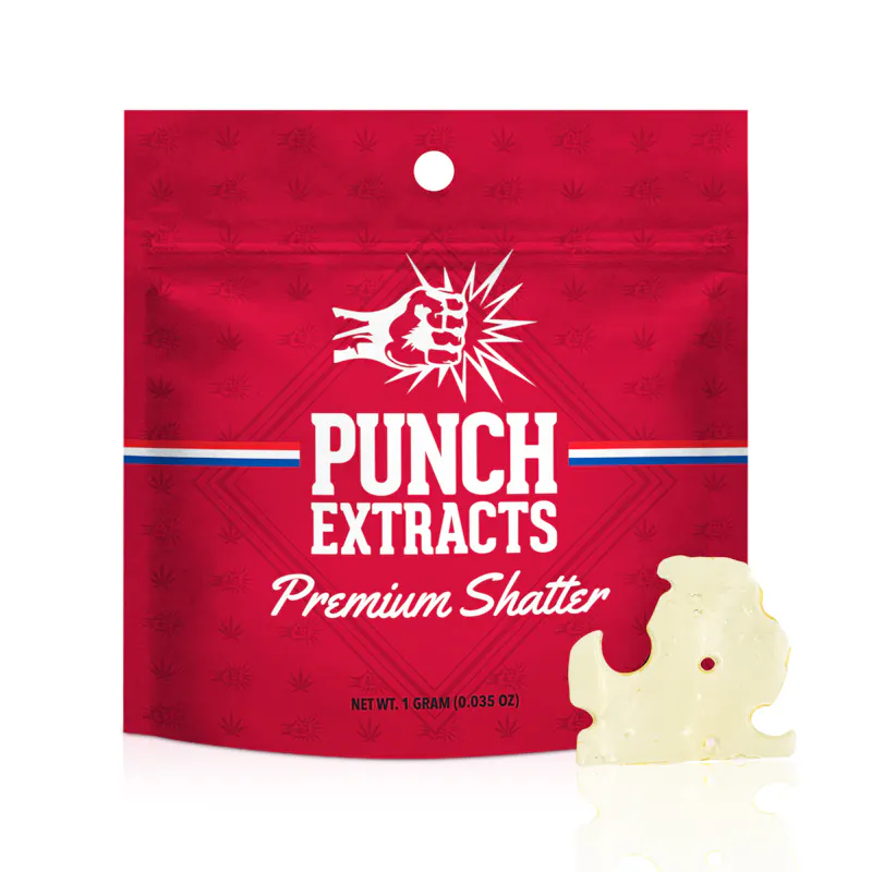 Punch Edibles King Louie OG BHO Shatter (1g)