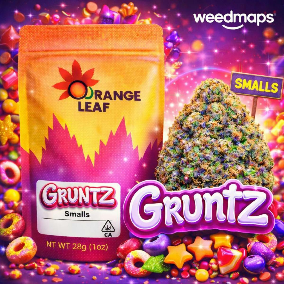 Golden Leaf - Golden Leaf × Orange Leaf Gruntz Smalls 28g (1oz) - 1