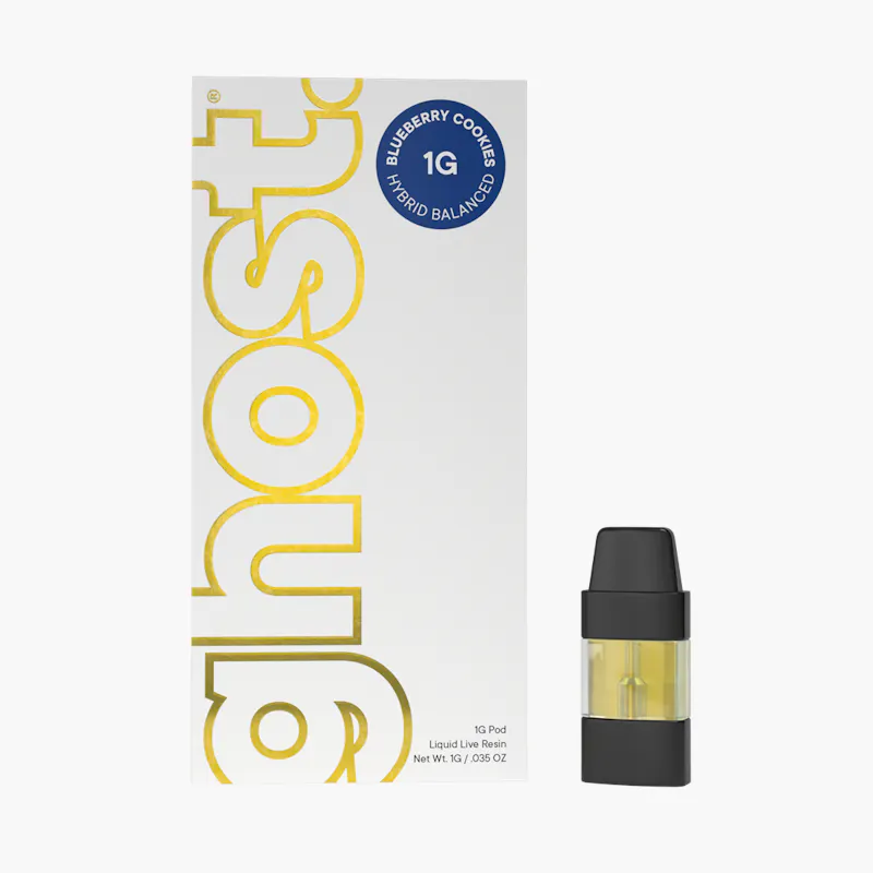 1g Blueberry Cookies Live Resin Pod