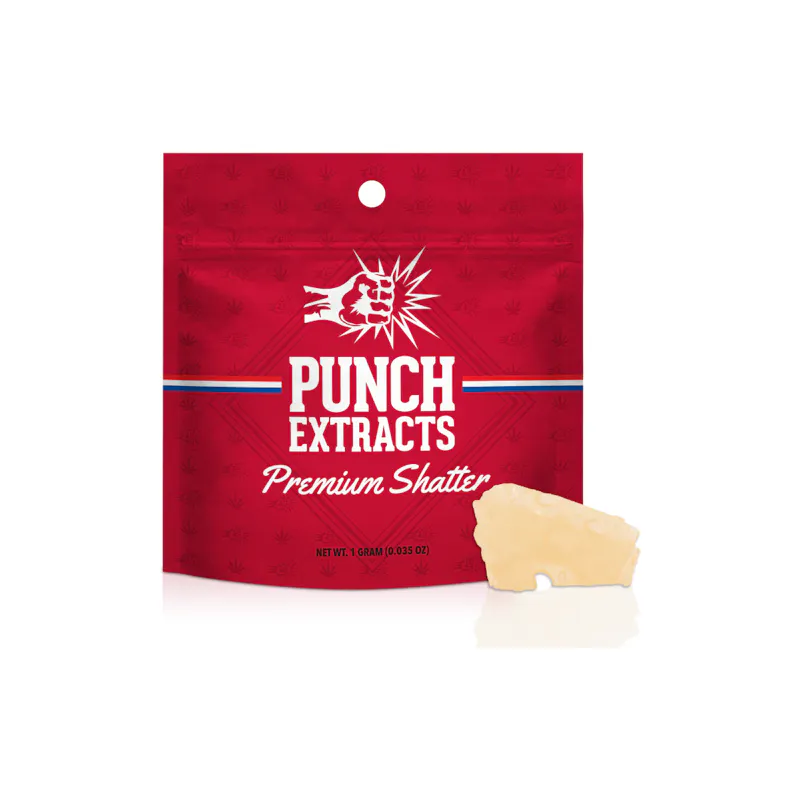 Punch Edibles Jokerz Zkittlez BHO Shatter (1g)