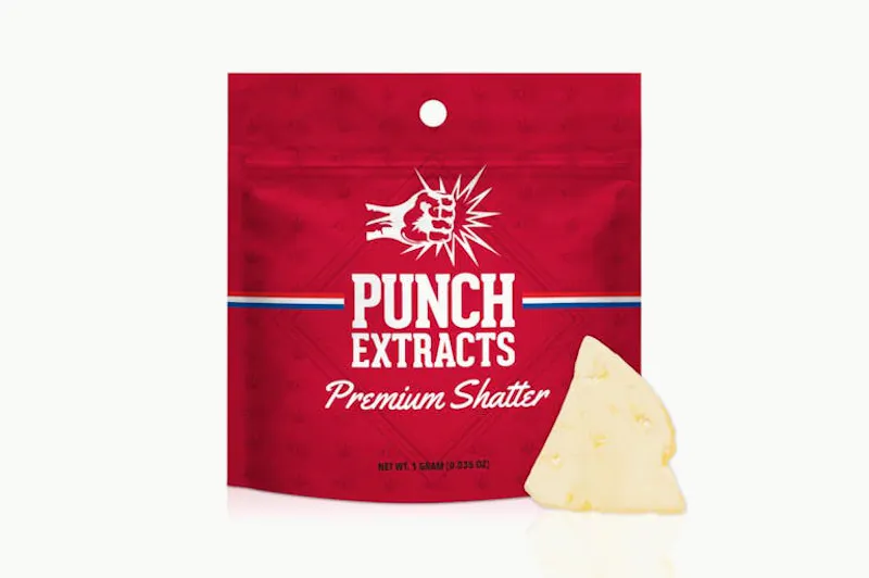 Punch Edibles Punch Double Up BHO Shatter 1g