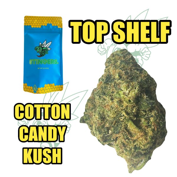 Stingers - Cotton Candy Kush - 7 gram ( 🔝 SHELF ) - 1