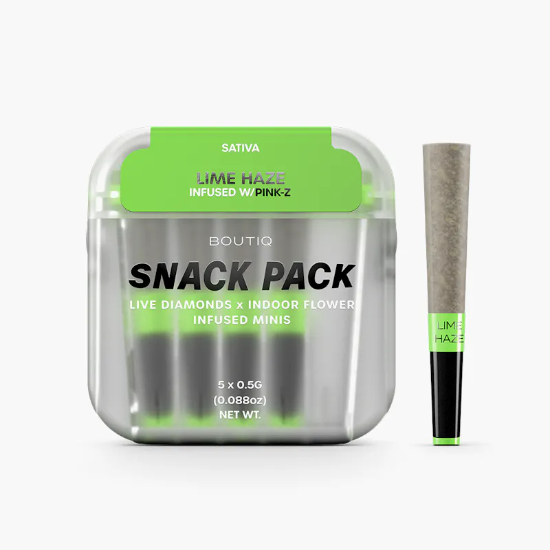 Boutiq | Lime Haze x Pink-Z Diamonds SP | Infused Minis | 5pk