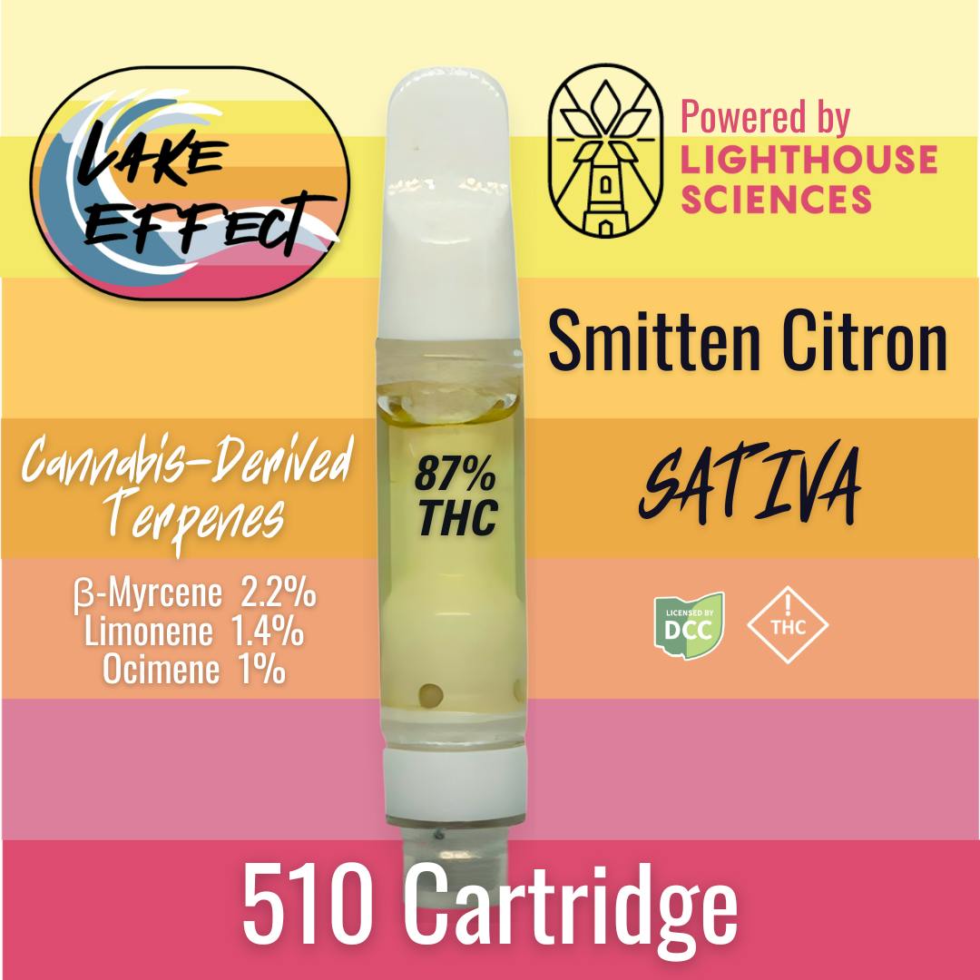 Lighthouse Sciences - Lake Effect | Smitten Citron | Cartridge | 1g - 1