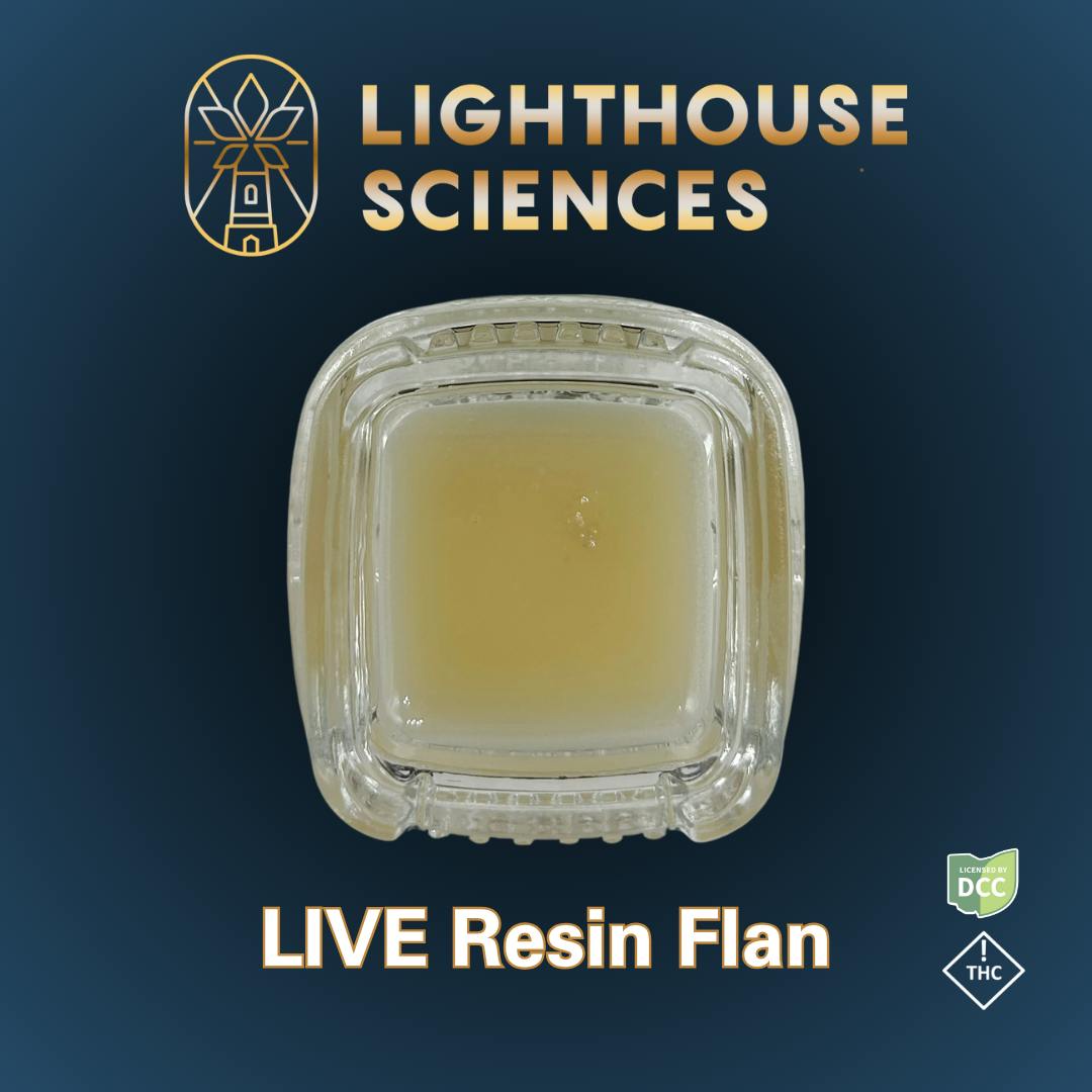 Lighthouse Sciences | C99 x Suit N Tie | Live Resin Flan Concentrate | 1g