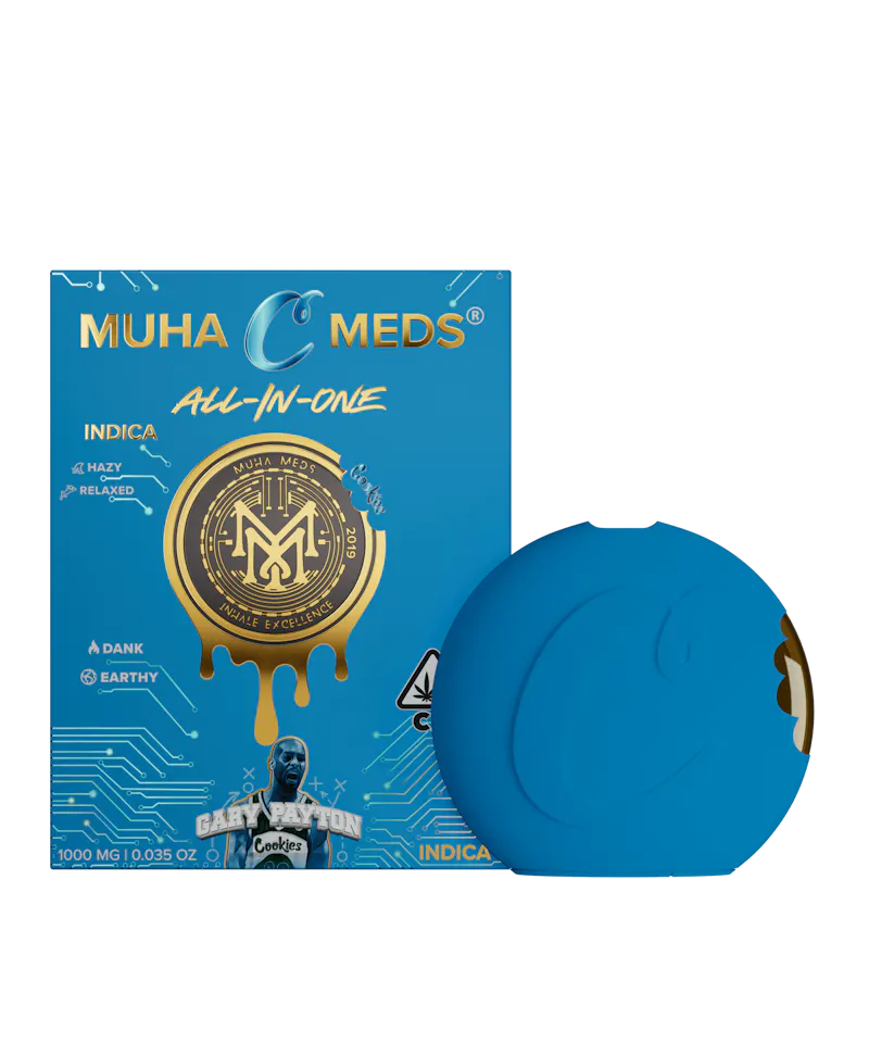Muha Meds x Cookies Gary Payton Disposable 1g disposable