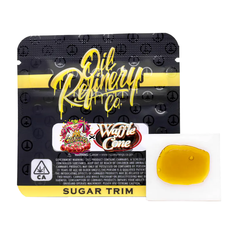 Jungle Boys Oil Refinery Co. All Cherriez x Waffle Cone - .5g Sugar Trim concentrate