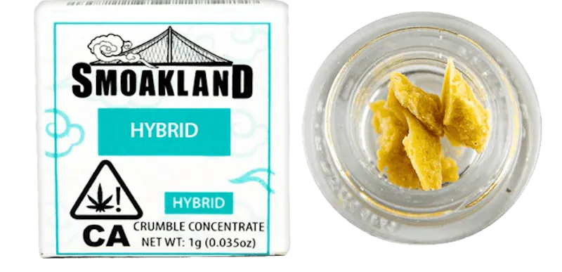 Smoakland Kush N Cheese Crumble 1g concentrate