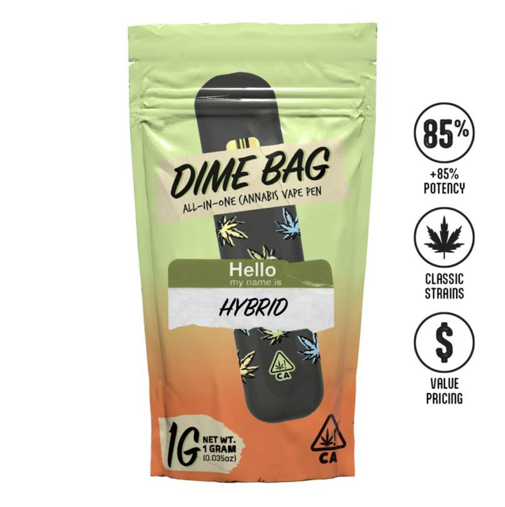 Dime Bag - Dime Bag | Crush Mintz | Disposable | 1g - 1