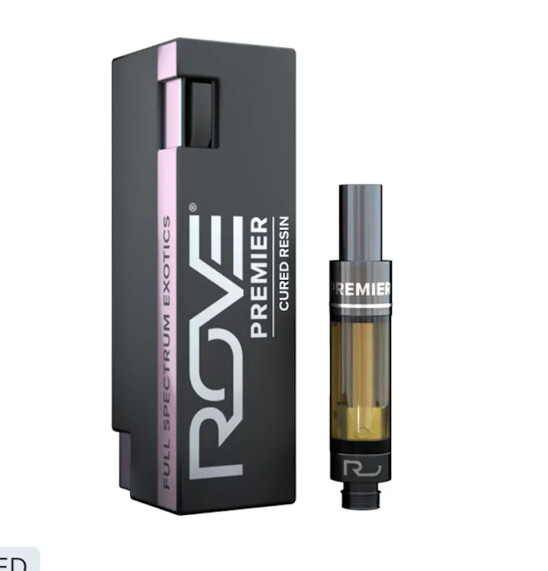 Rove Desert Sunrise Premier Cured Resin Cartridge 1g cartridge