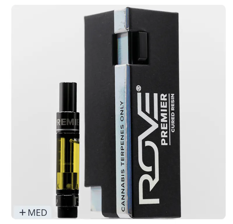 Rove Gelato Mintz Premier Cured Resin Cartridge 1g cartridge