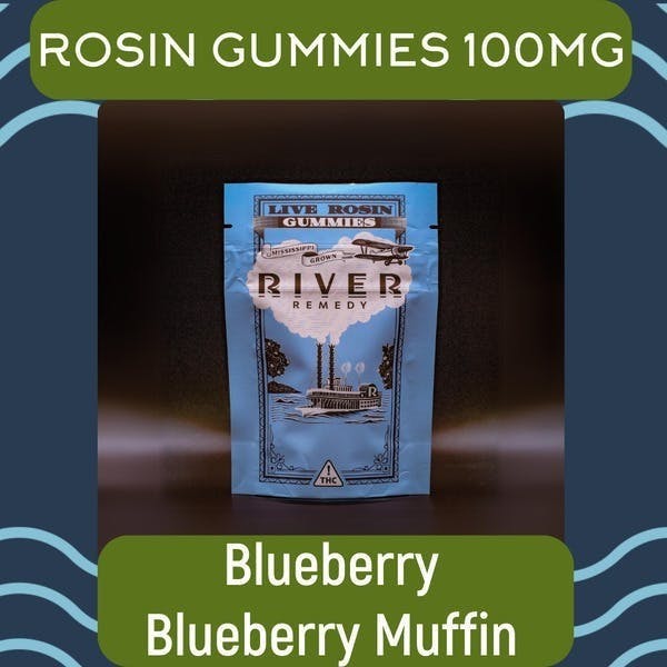 River Remedy - Blueberry Muffin | Gummies | 10mg/ea | 10pk - 1