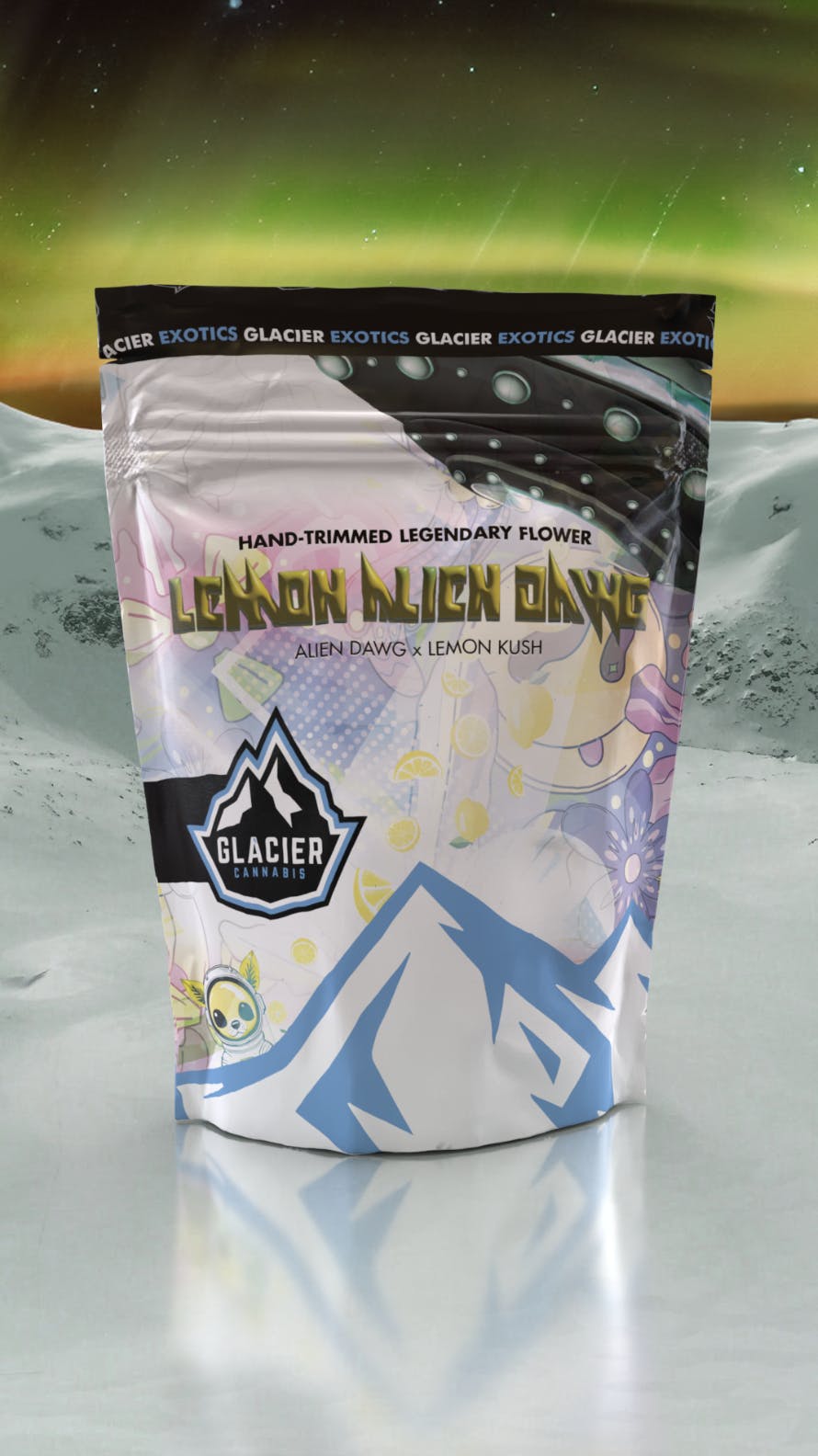 Glacier Cannabis - Glacier Cannabis | Lemon Alien Dawg | Big Buds | 3.5g - 1