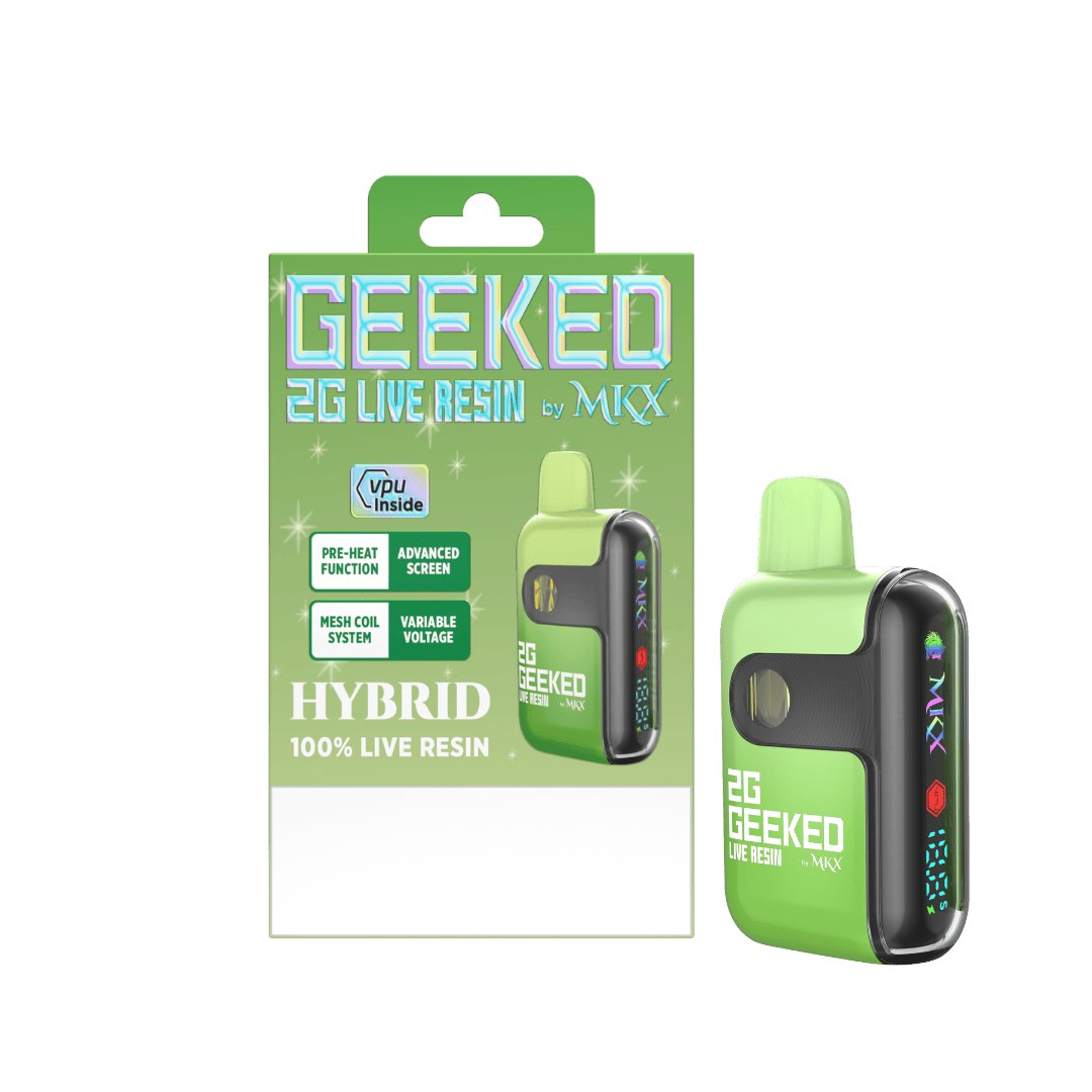 MKX Oil Co - Geeked By MKX - 2g Live Resin Disposable - Patti Cake - Hybrid - 1
