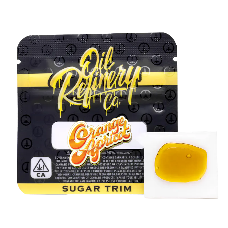 Jungle Boys Oil Refinery Co. Orange Apricot - .5g Sugar Trim concentrate