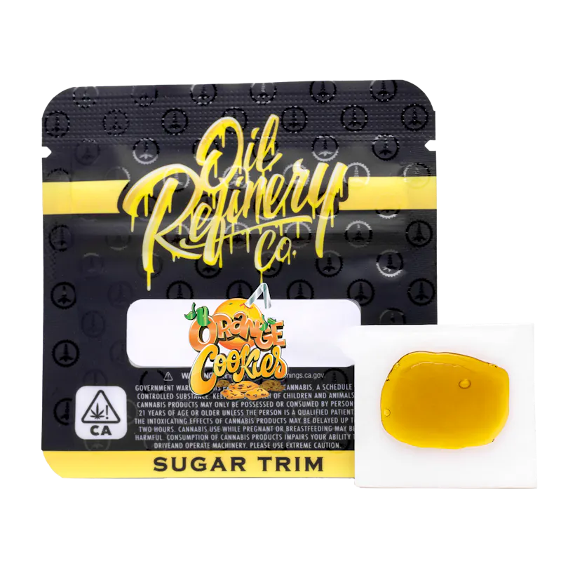 Jungle Boys Oil Refinery Co. Orange Cookies - .5g Sugar Trim concentrate