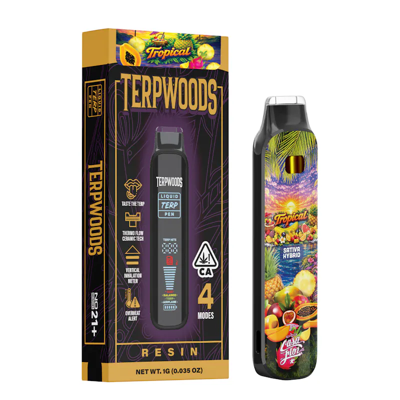 Dabwoods Tropical Terpwoods Live Resin 1g concentrate