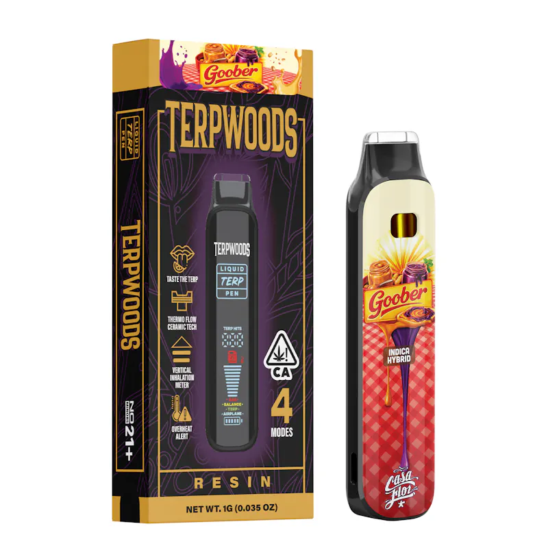 Dabwoods Goober Terpwoods Live Resin 1g concentrate
