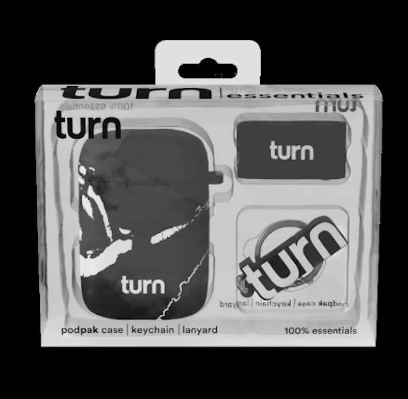 turn Marble Black 100% Essentials Kit Storage cartridge