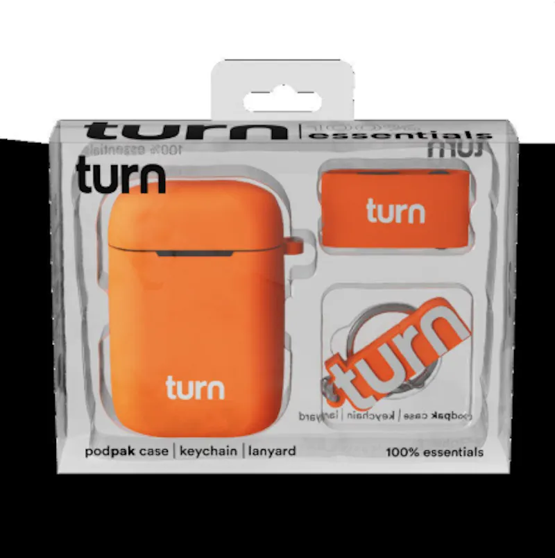 turn OG Orange 100% Essentials Kit Storage cartridge