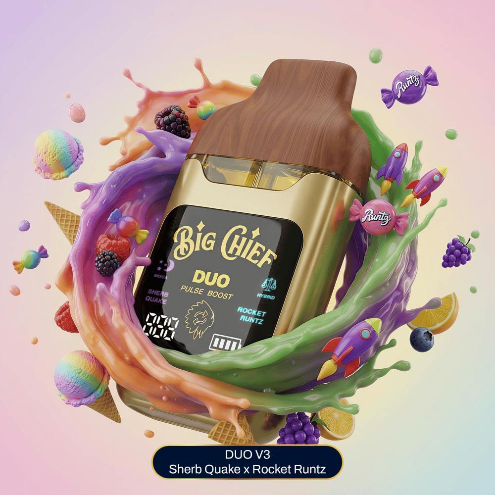 Big Chief - Big Chief | Sherbquake x Rocket Runtz | V3 Liquid Diamonds Disposable | 2g - 1