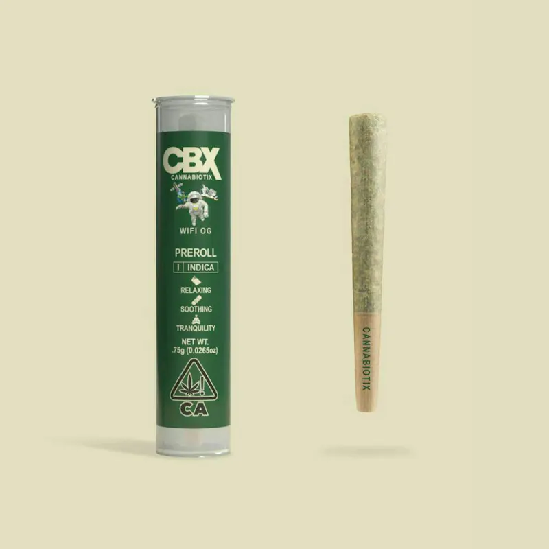CBX Cannabiotix White Fire OG Joint 0.75g