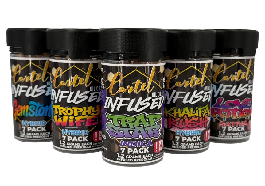 Cartel Oil Co - Cartel Oil Co | Godzilla | Infused Joints | 1.2g each | 7pk - 1