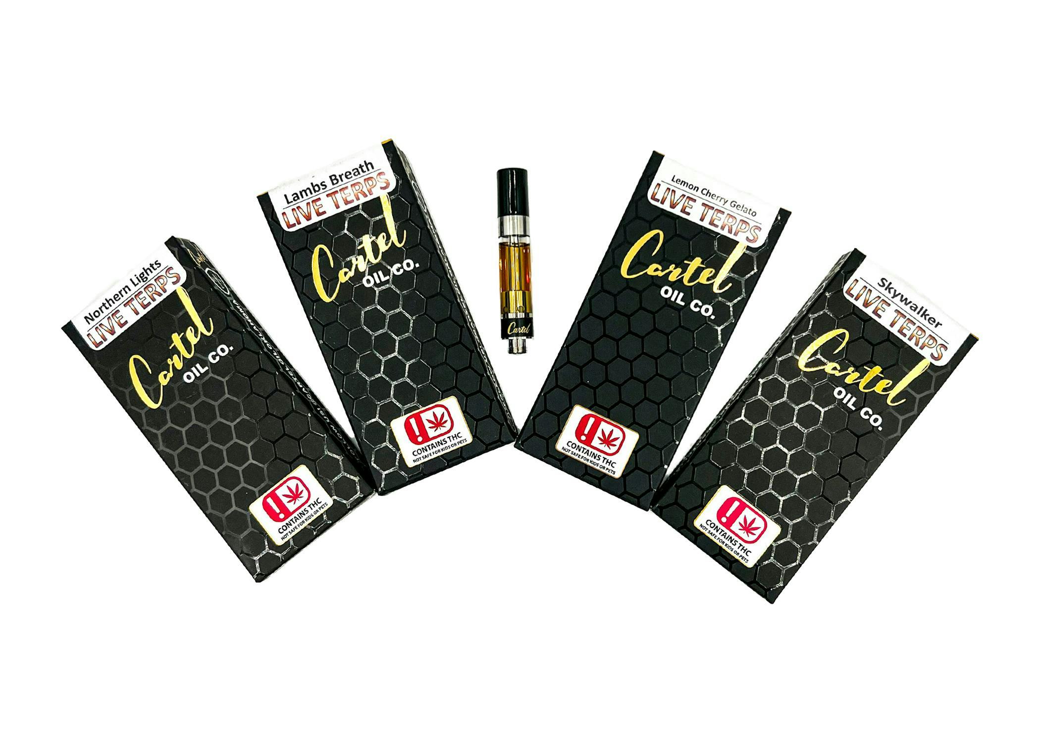Cartel Oil Co - Cartel Oil Co | Crunch Berry Kush | Live Terp Cartridge | 1g - 1