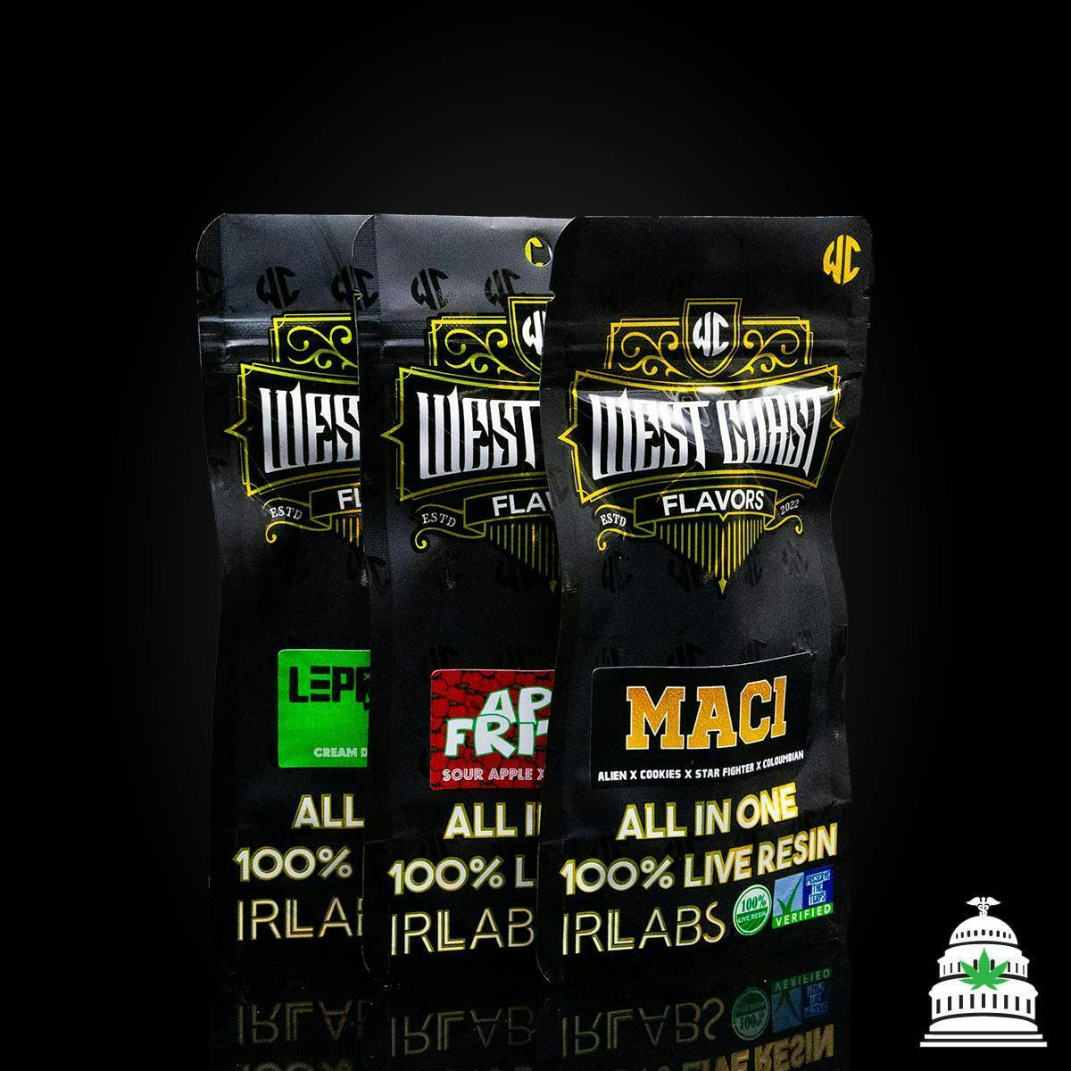 West Coast Flavors - West Coast Flavors | Redneck Panties | Live Resin Disposable | 1g - 1