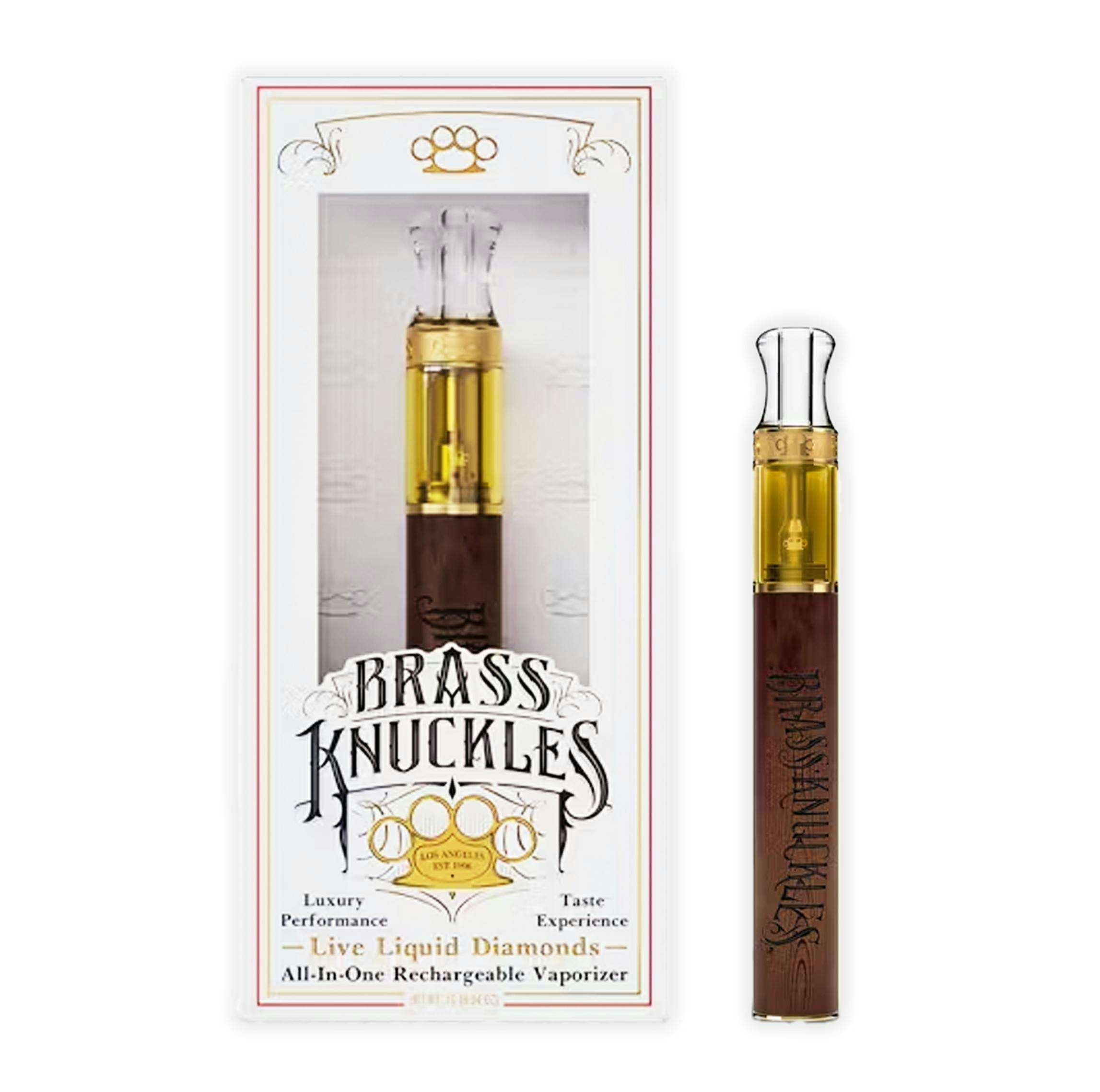 Brass Knuckles - Brass Knuckles | Tropicana Cookies | Liquid Diamonds Disposable | 1g - 1
