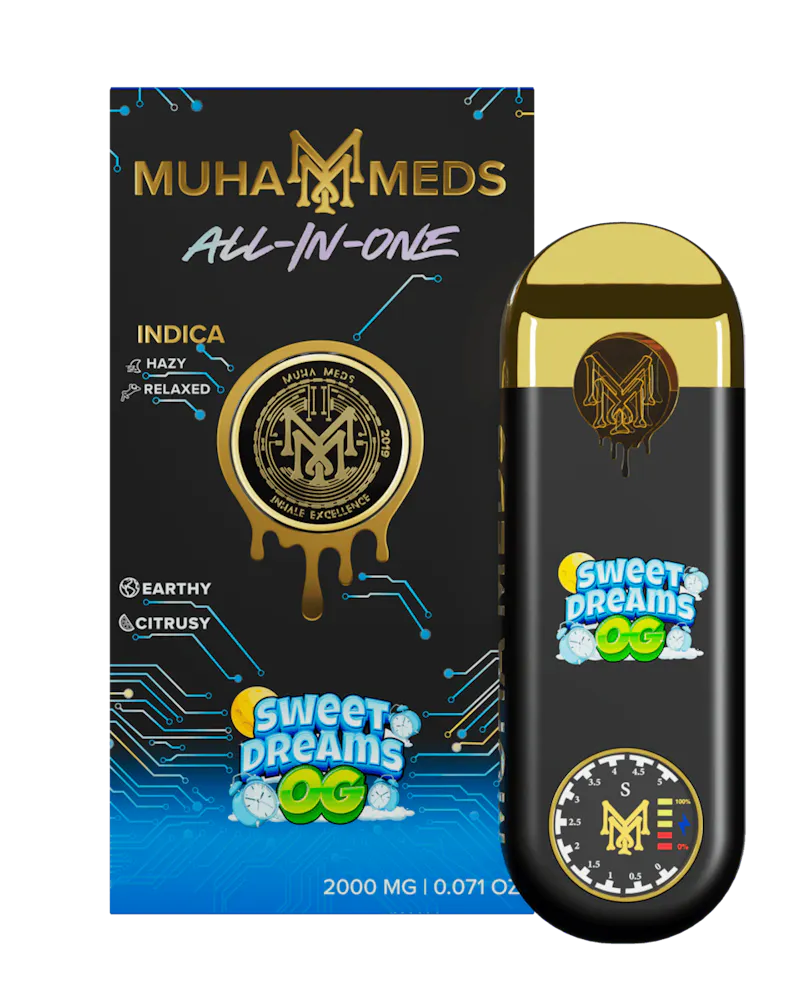 Muha Meds Sweet Dreams Og Disposable 2g disposable