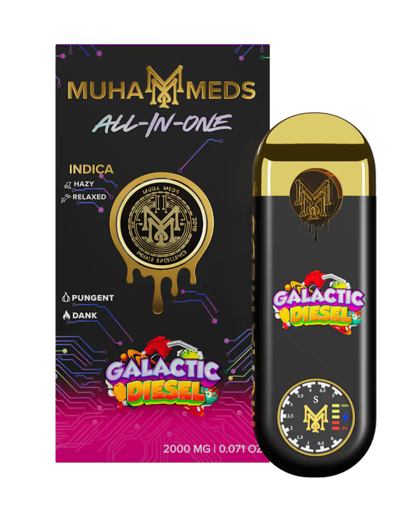 Muha Meds Galactic Diesel Disposable 2g