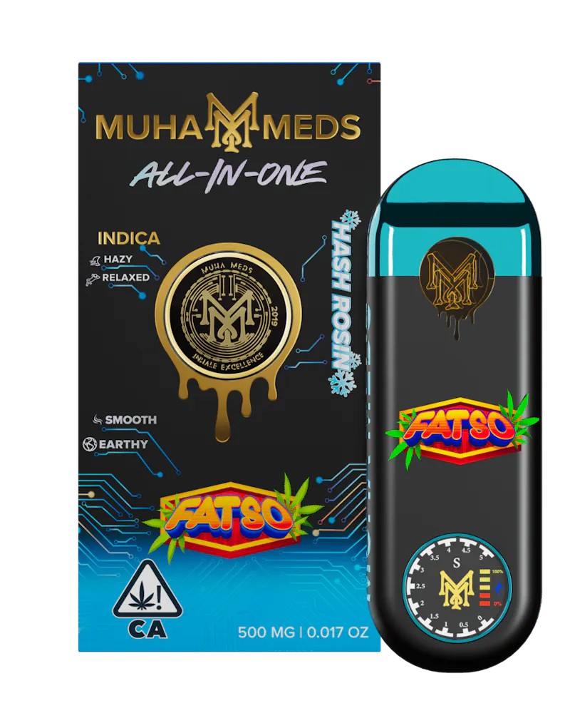 Muha Meds Fatso Hash Rosin Disposable 0.5g disposable