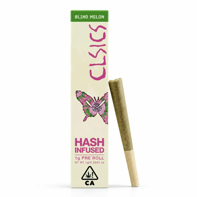 CLSICS - Blind Melon - Hash Infused Joint - 1g pre-roll