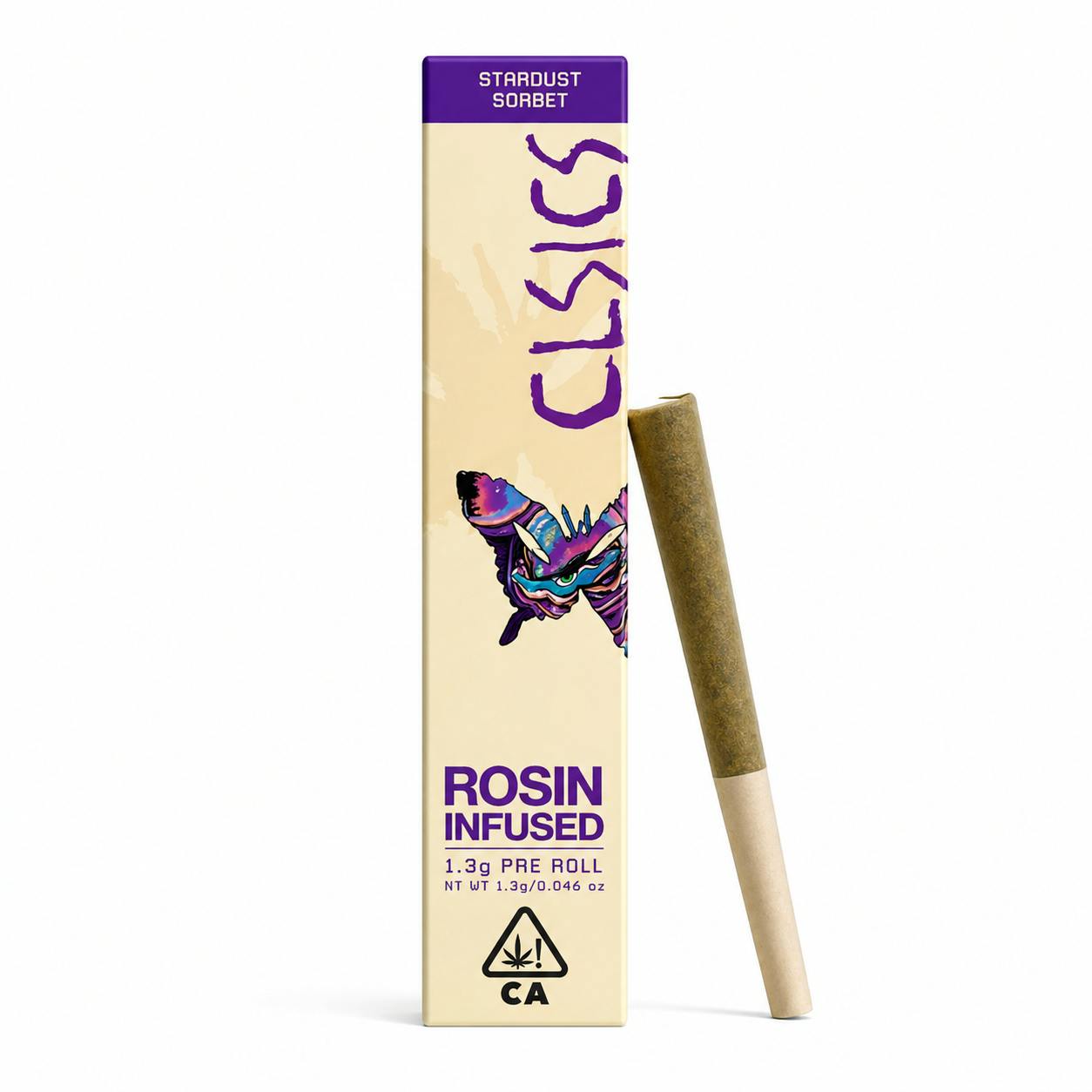 CLSICS Rosin & Rosin Infused Pre Rolls - Stardust Sorbet - 1.3g Rosin Infused Pre Roll - 1